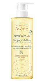 AVENE XERACALM AD HUILE LAVANT RELIPIDANTE Καθαρισμού για Αναπλήρωση των Λιπιδίων, 400ml