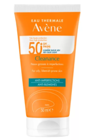 Avene Spf50+ Cleanance για Λιπαρό Δέρμα με Ατέλειες 50ml