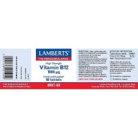 Lamberts B12 1000MG X 30 TABS