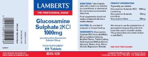 Lamberts Glucosamine Sulphate 1000MG/750MG X 120TABS