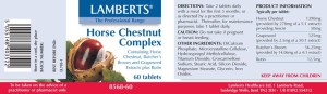 Lamberts HORSE CHESTNUT COMPLEX X 60 TABS