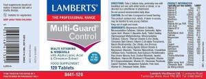 Lamberts MULTI GUARD CONTROL X 30 TABS