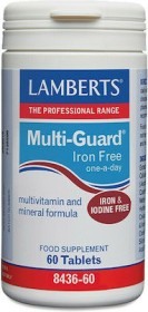 Lamberts MULTI GUARD IRON FREE X 60 TABS