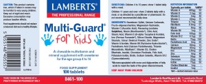 Lamberts MULTI GUARD KIDS X 30 TABS