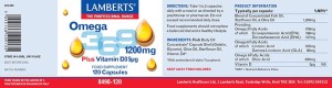 Lamberts OMEGA 3-6-9 X 120 CAPS