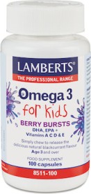 Lamberts OMEGA 3 FOR KIDS X 100TABS