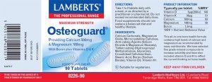 Lamberts OSTEOGUARD X 90 TABS