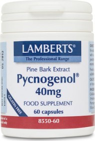 Lamberts PYCNOGENOL 40MG X 60CAPS