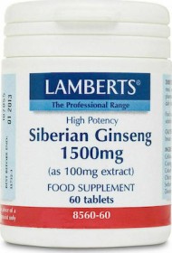 Lamberts SIBERIAN GINSENG 1500MG X 60 TABS