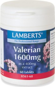 Lamberts VALERIAN 1600MG X 60 TABS