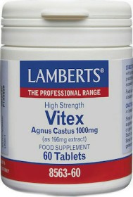 Lamberts VITEX AGNUS CASTUS 1000MG X 60TABS