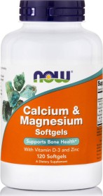 NOW CALCIUM-MAGNESIUM-VIT D3-ZINC X 120 SOFTGELS