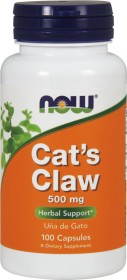 NOW CAT'S CLAW 500MG X 100 VEG. CAPS