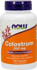 NOW COLOSTRUM 500MG  120 VEG. CAPS