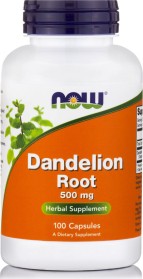 NOW DANDELION ROOT 500MG X 100 VEG. CAPS