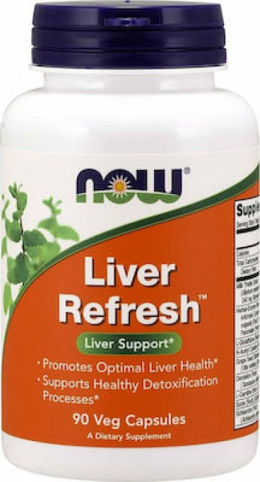 NOW LIVER REFRESH 90 VEG. CAPS