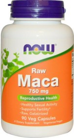 NOW MACA 750MG X 90 VEG. CAPS