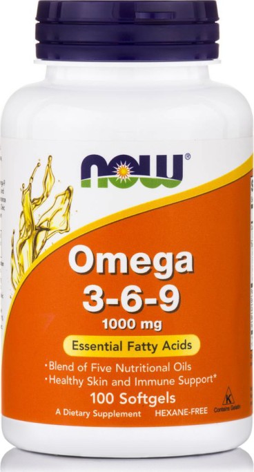 NOW OMEGA 3-6-9 1000MG X 100 SOFTGELS