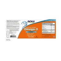 NOW OMEGA 3 FISH OIL X 100 SOFTGELS