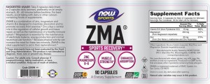 NOW SPORTS ZMA SPORTS RECOVERY 90VEG CAPS