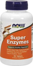 NOW SUPER ENZYMES 90 TABS