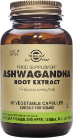 SOLGAR ASHWAGANDHA ROOT EXTRACT X 60VEG. CAPS