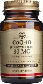 SOLGAR COENZYME Q-10 30MG X 30 VEG. CAPS