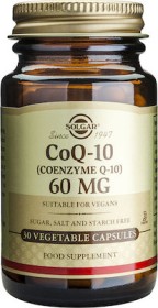 SOLGAR COENZYME Q-10 60MG X 30 VEG. CAPS