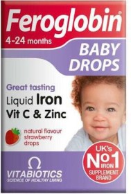 VITABIOTICS FEROGLOBIN BABY DROPS 30ML